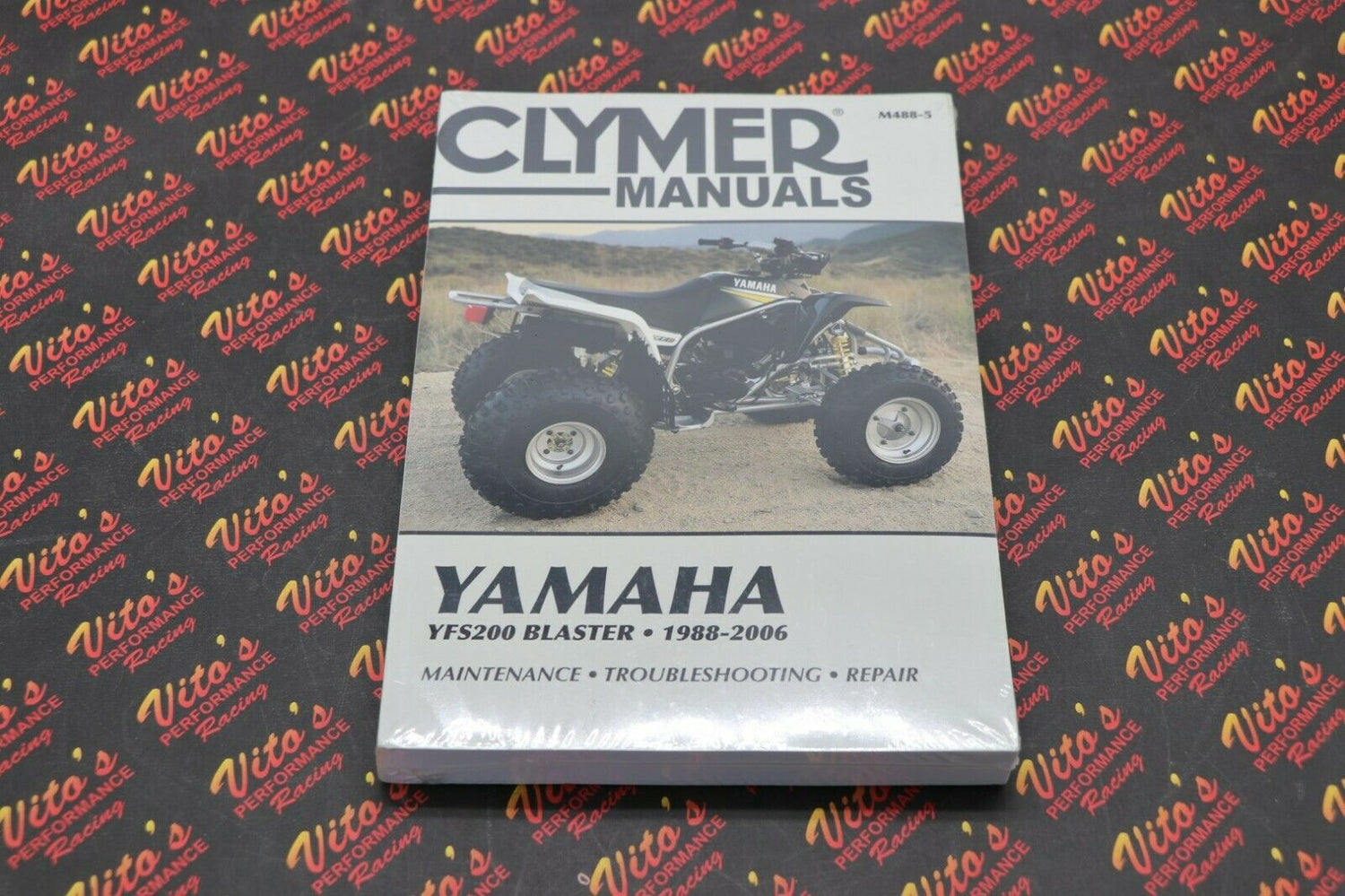 Clymer ATV/UTV Repair Manuals M4885 M488-5 YFS200 Blaster 200 1988-2006 2