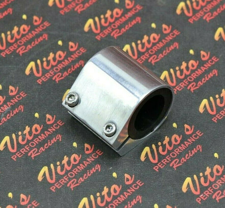 BILLET ALUMINUM 1" high temp pipe clamps connectors Yamaha Blaster 1988-2006 1