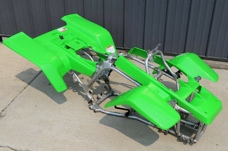 NEW Yamaha Banshee fenders front + rear plastic body 1987-2006 GREEN 1