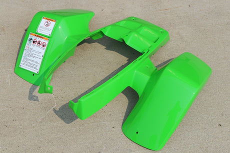 NEW Yamaha Banshee fenders front + rear plastic body 1987-2006 GREEN 10