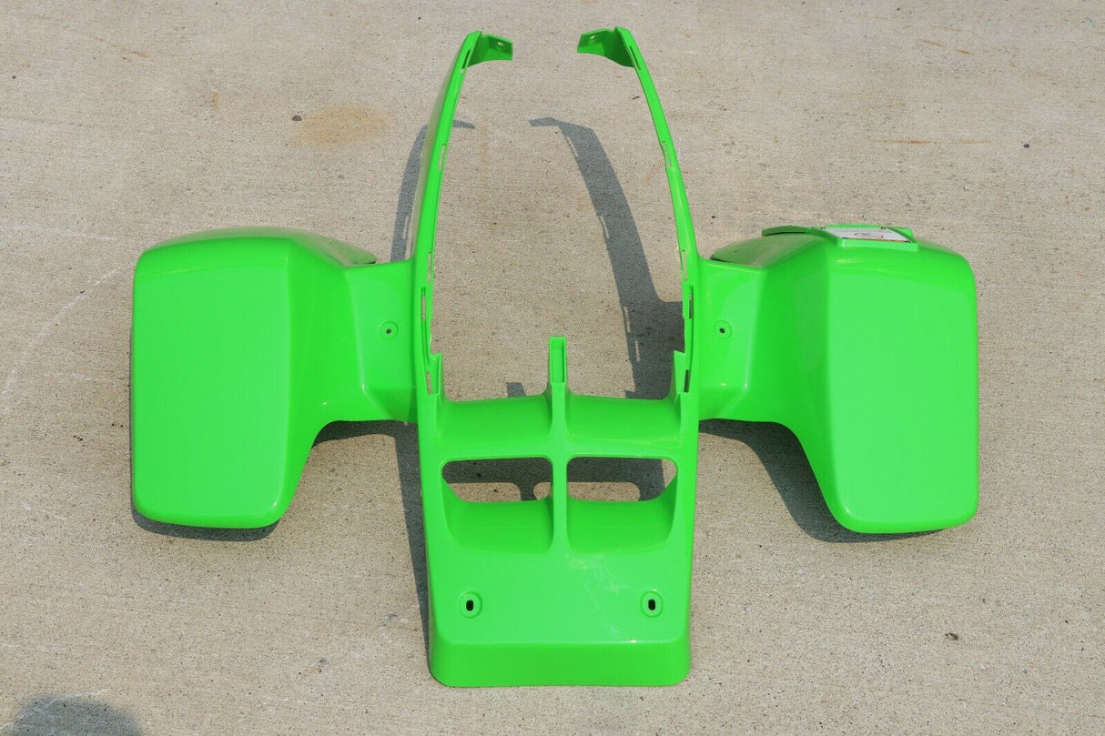 NEW Yamaha Banshee fenders front + rear plastic body 1987-2006 GREEN 12