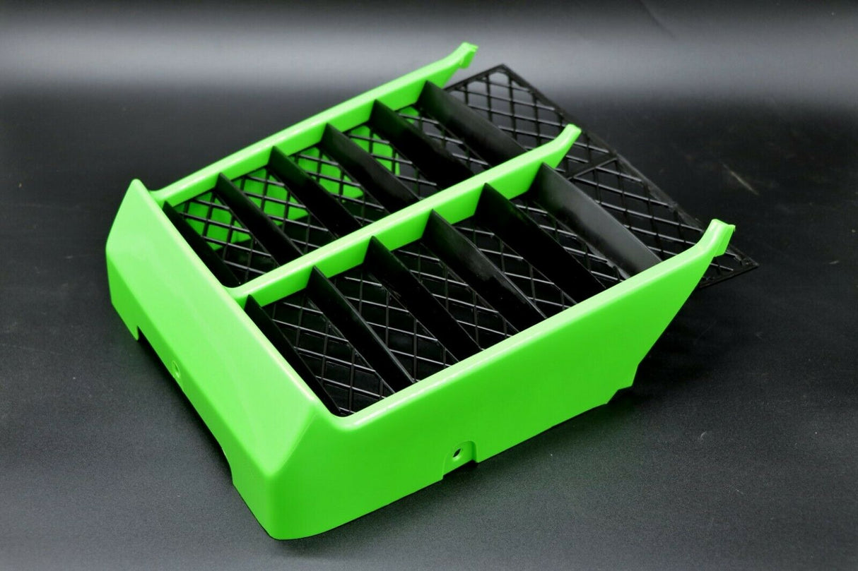 NEW Vito's Yamaha Banshee plastic gas tank side covers + grill 1987-2006 GREEN 4