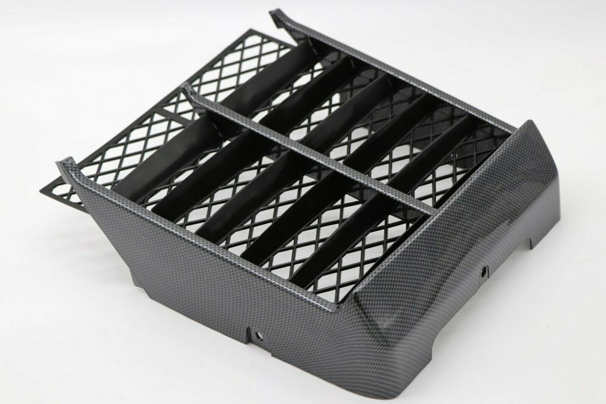 Yamaha Banshee grill plastic radiator cover CARBON FIBER SE SP 50th anniv GLOSS 1