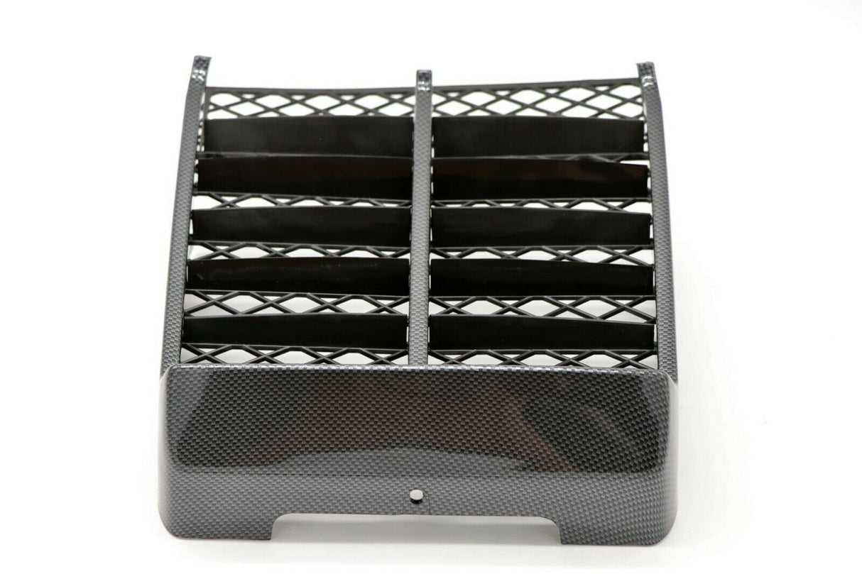 Yamaha Banshee grill plastic radiator cover CARBON FIBER SE SP 50th anniv GLOSS 4