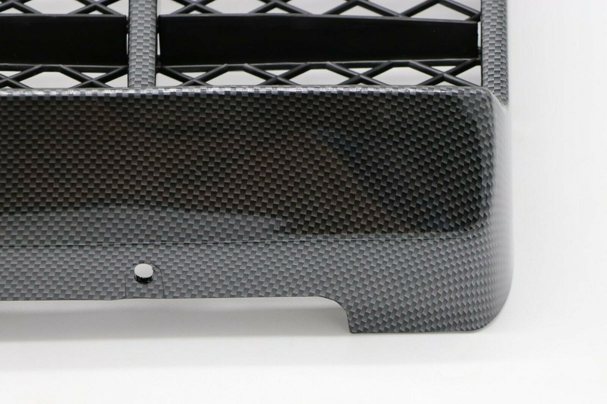 Yamaha Banshee grill plastic radiator cover CARBON FIBER SE SP 50th anniv GLOSS 5