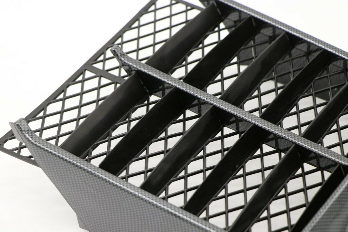 Yamaha Banshee grill plastic radiator cover CARBON FIBER SE SP 50th anniv GLOSS 6