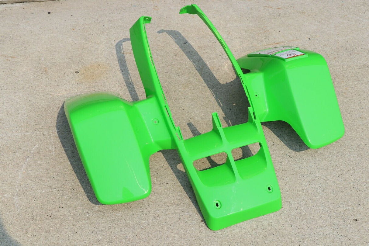 NEW front fenders Yamaha Banshee plastic body 1987-2006 GREEN front only 3