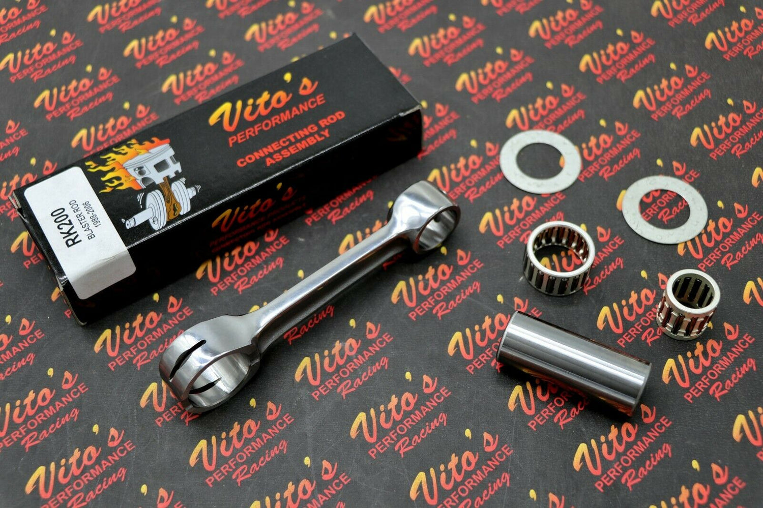 VITO'S Yamaha Blaster crank crankshaft std rod kit with bearings washers RK200 5