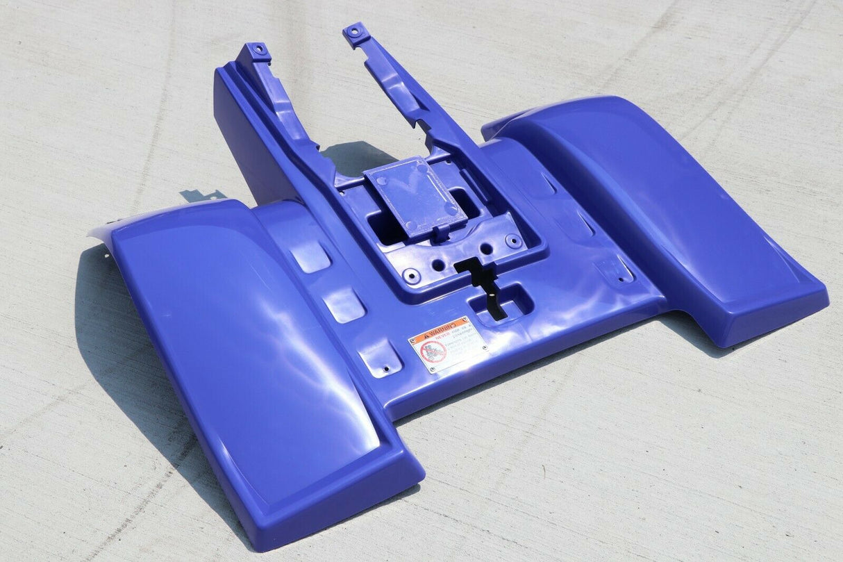 NEW fenders Yamaha Banshee plastic body 1987-2006 PURPLE DARK VIOLET 1994 rear 2