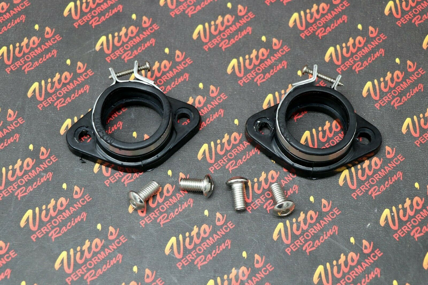 2 x NEW intakes carb boots VM34-200 for Yamaha Banshee billet intakes 35mm PWK 3