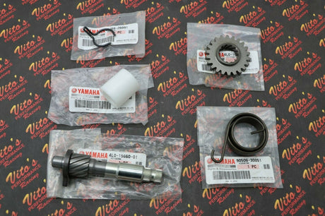 NEW YAMAHA Banshee kicker kickstarter return spring gear shaft OEM 1987-2006 3