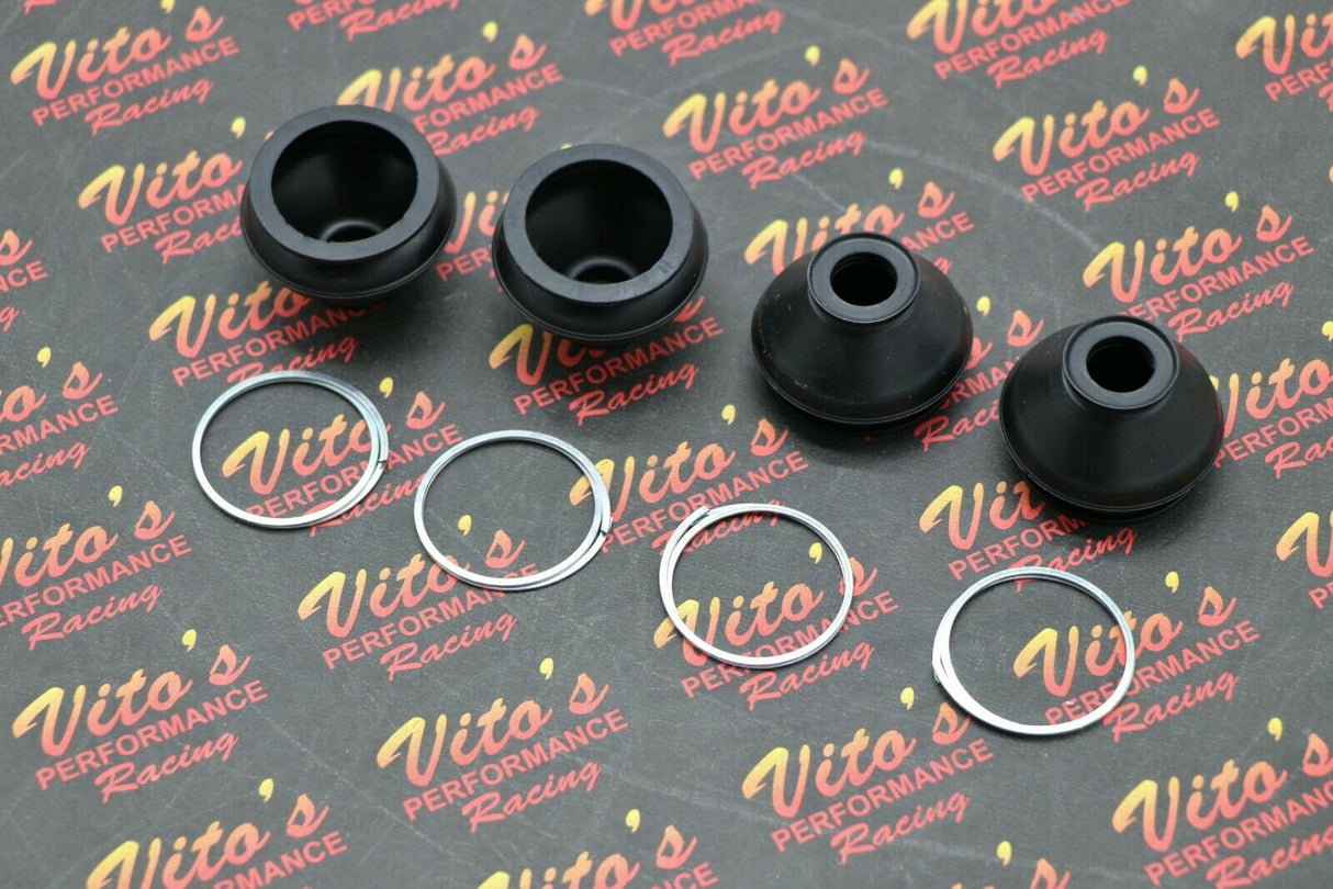 4 x replacement rubber boots a-arms ball joints Yamaha Banshee Raptor Warrior 2