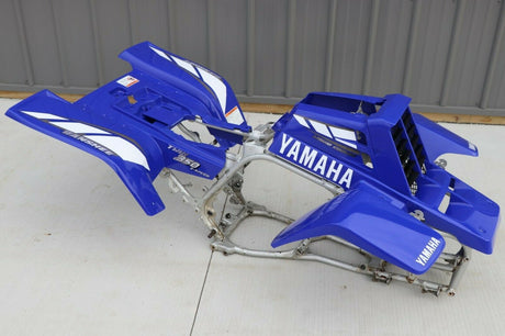 Yamaha Banshee fenders + gas tank plastic + rad cover grill + graphics BLUE 2001 2