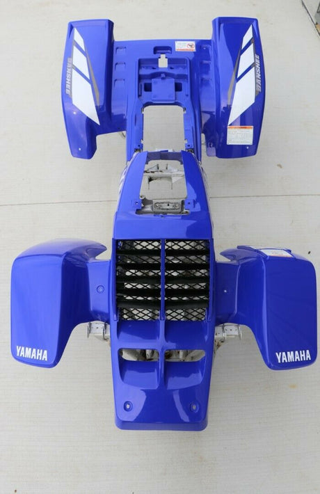 Yamaha Banshee fenders + gas tank plastic + rad cover grill + graphics BLUE 2001 5