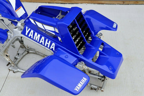 Yamaha Banshee fenders + gas tank plastic + rad cover grill + graphics BLUE 2001 6