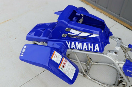 Yamaha Banshee fenders + gas tank plastic + rad cover grill + graphics BLUE 2001 7