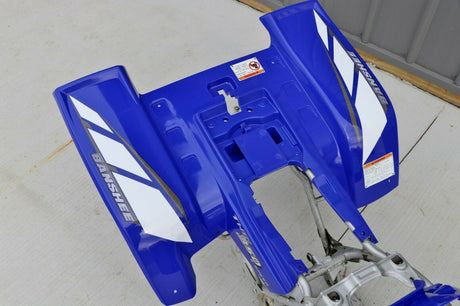 Yamaha Banshee fenders + gas tank plastic + rad cover grill + graphics BLUE 2001 11