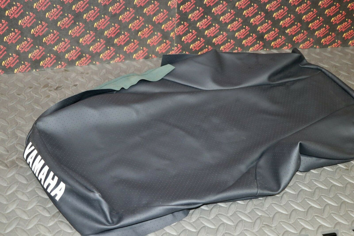 NEW SEAT COVER ONLY 1987-2006 Yamaha Banshee cover ALL BLACK DIMPLE + LETTERING 1