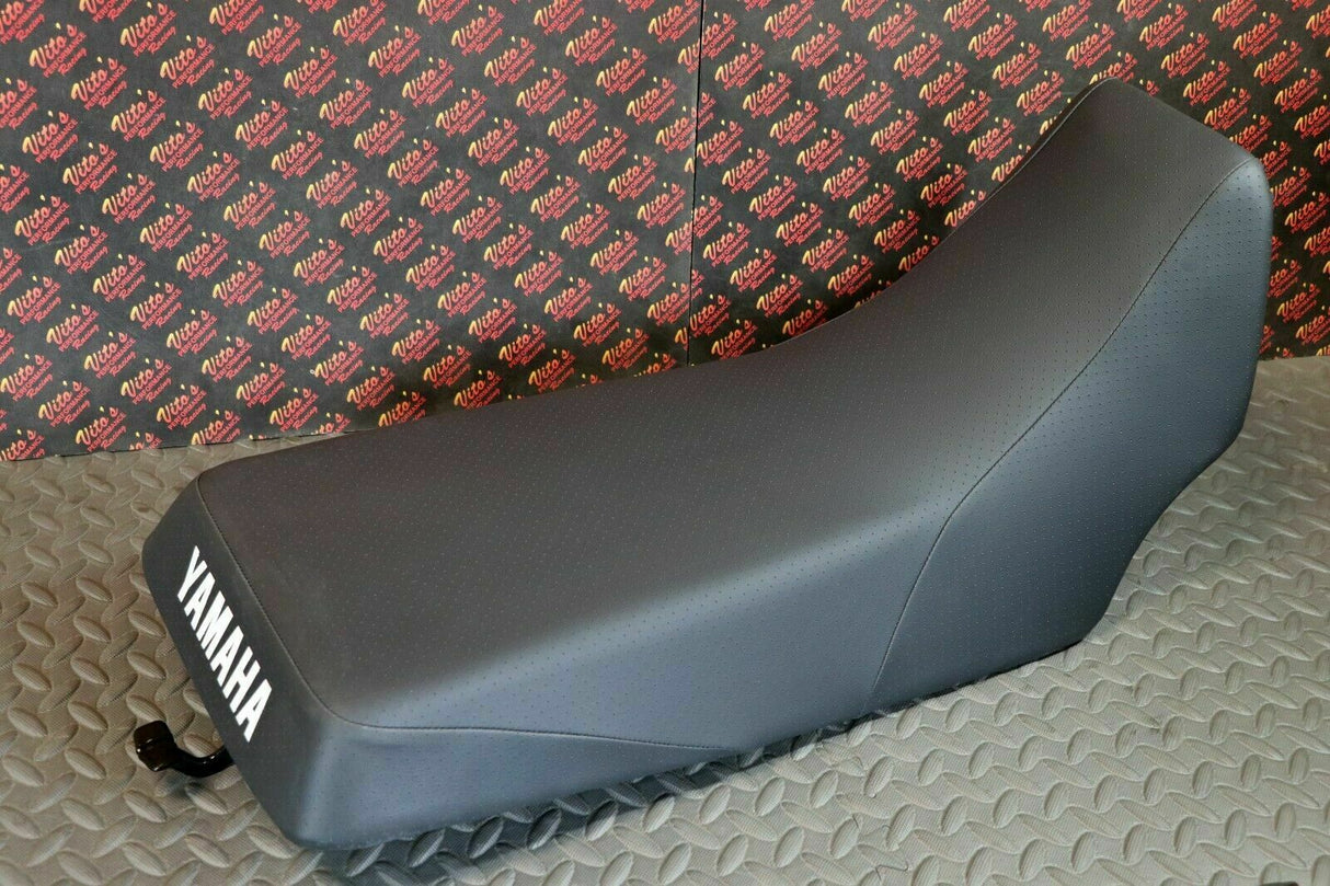 NEW SEAT COVER ONLY 1987-2006 Yamaha Banshee cover ALL BLACK DIMPLE + LETTERING 4