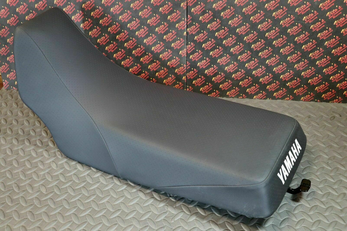 NEW SEAT COVER ONLY 1987-2006 Yamaha Banshee cover ALL BLACK DIMPLE + LETTERING 5
