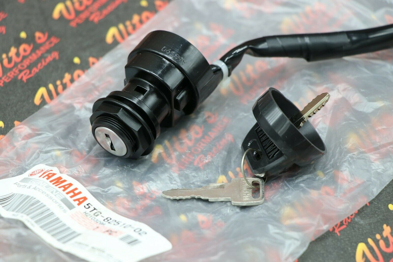 NEW Yamaha YFZ450 KEY assembly OEM FACTORY genuine on/off switch 2004-2009 3