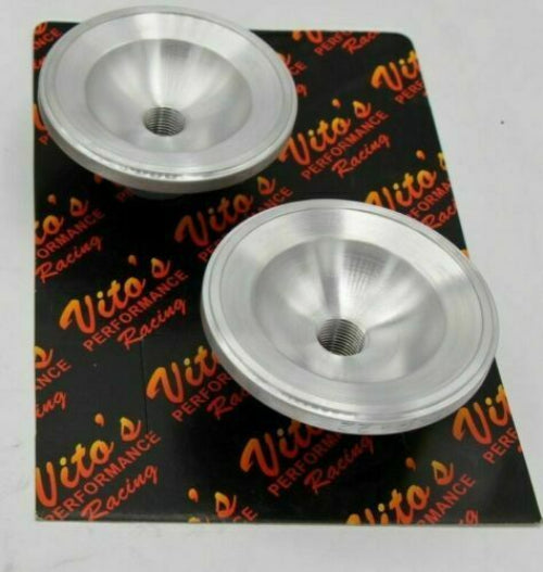 2 x Cool Head Domes Yamaha Banshee Pro Design VITO'S 9 degree BIG BORE 22cc 1