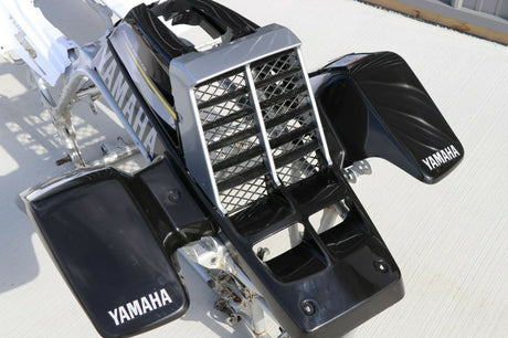 Yamaha Banshee fenders + gas tank plastic grill + graphics BLACK WHITE 2002 8