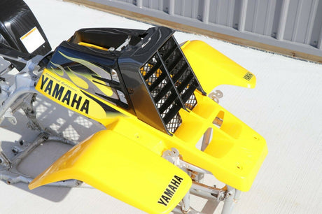 Banshee fenders gas tank plastic grill graphics BLACK YELLOW CARBON FIBER 2003LE 5