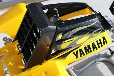Banshee fenders gas tank plastic grill graphics BLACK YELLOW CARBON FIBER 2003LE 6