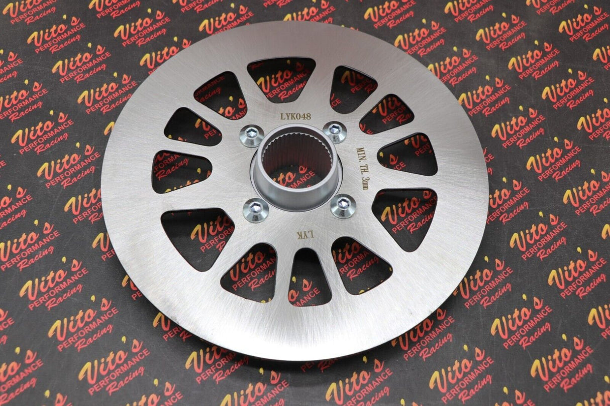 Vito's rear wheel disc brake rotor + hub + bolts - Yamaha Warrior 1990-2004 3
