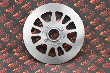 Vito's rear wheel disc brake rotor + hub + bolts - Yamaha Warrior 1990-2004 5