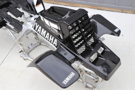 Yamaha Banshee fenders + gas tank plastic + rad cover grill + graphics BLACK 01 5