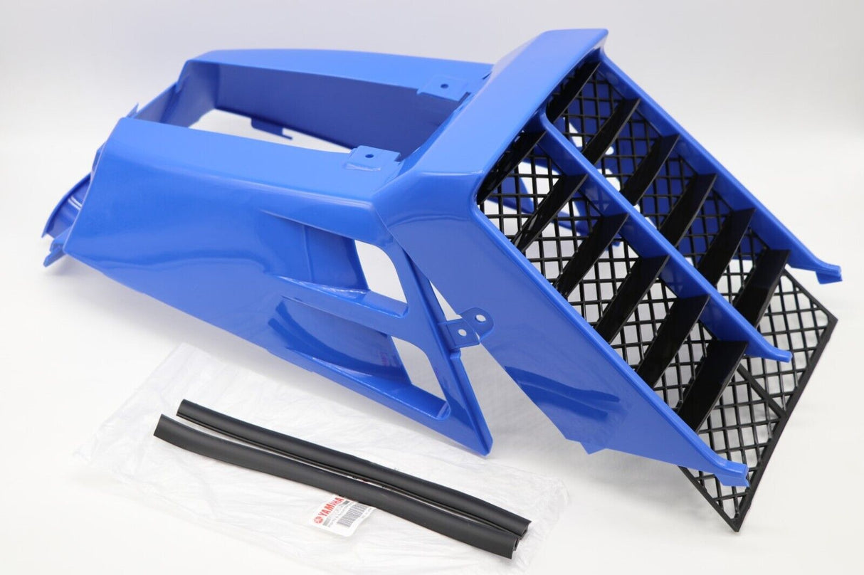 NEW Yamaha Banshee plastic gas tank side covers grill 1988 1991 LIGHT BLUE 1