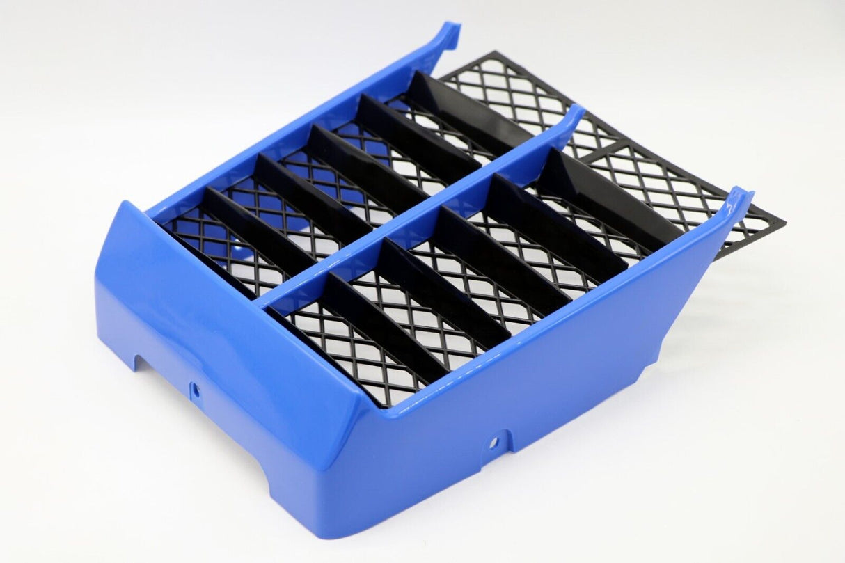 NEW Yamaha Banshee plastic gas tank side covers grill 1988 1991 LIGHT BLUE 6