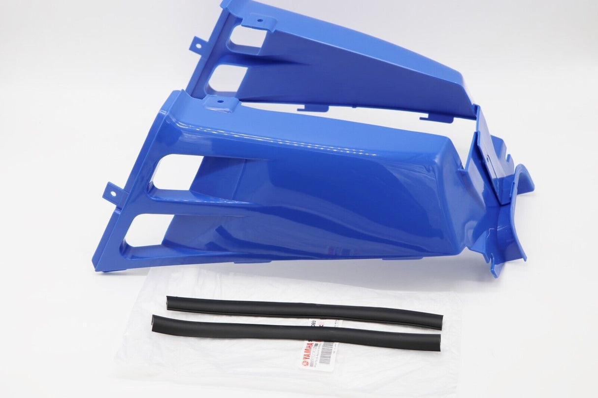 NEW Yamaha Banshee plastic gas tank side covers grill 1988 1991 LIGHT BLUE 10