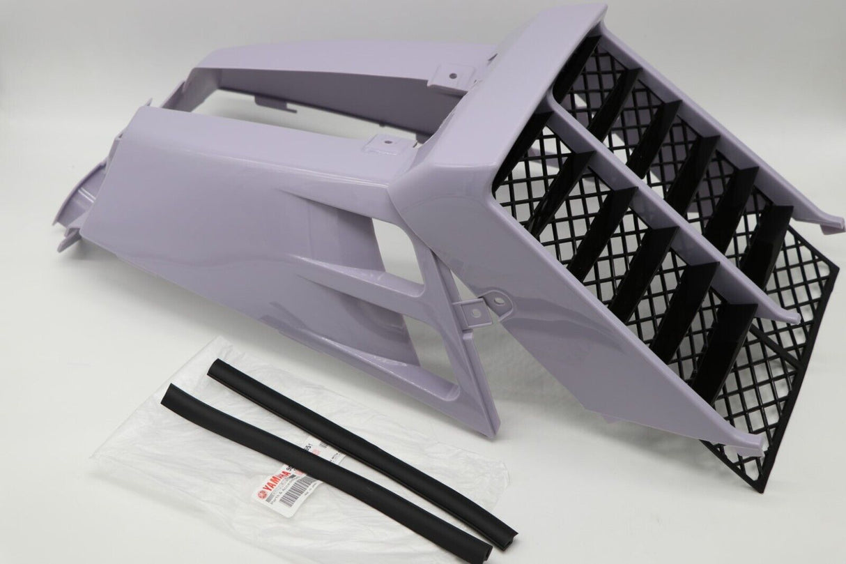NEW Yamaha Banshee plastic gas tank side covers + grill 1993 LAVENDER PINK 1