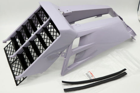 NEW Yamaha Banshee plastic gas tank side covers + grill 1993 LAVENDER PINK 2