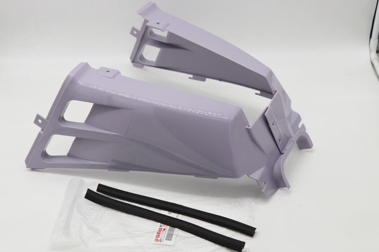NEW Yamaha Banshee plastic gas tank side covers + grill 1993 LAVENDER PINK 3