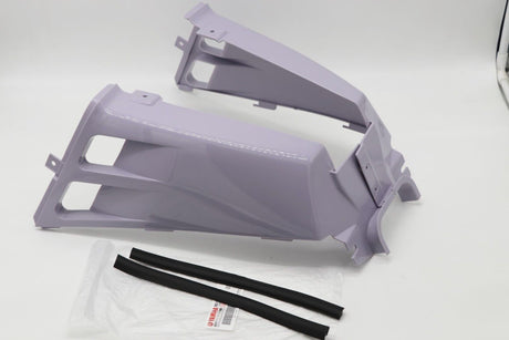 NEW Yamaha Banshee plastic gas tank side covers + grill 1993 LAVENDER PINK 3
