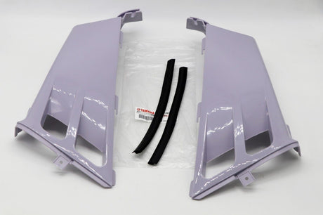 NEW Yamaha Banshee plastic gas tank side covers + grill 1993 LAVENDER PINK 5