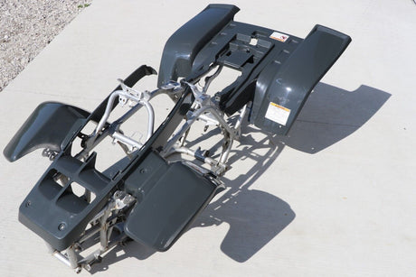 NEW Yamaha Banshee fenders front + rear plastic body 1987-2006 GRAY GREY 1998 2