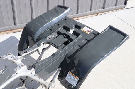 NEW Yamaha Banshee fenders front + rear plastic body 1987-2006 GRAY GREY 1998 7
