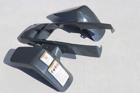 NEW Yamaha Banshee fenders front + rear plastic body 1987-2006 GRAY GREY 1998 11