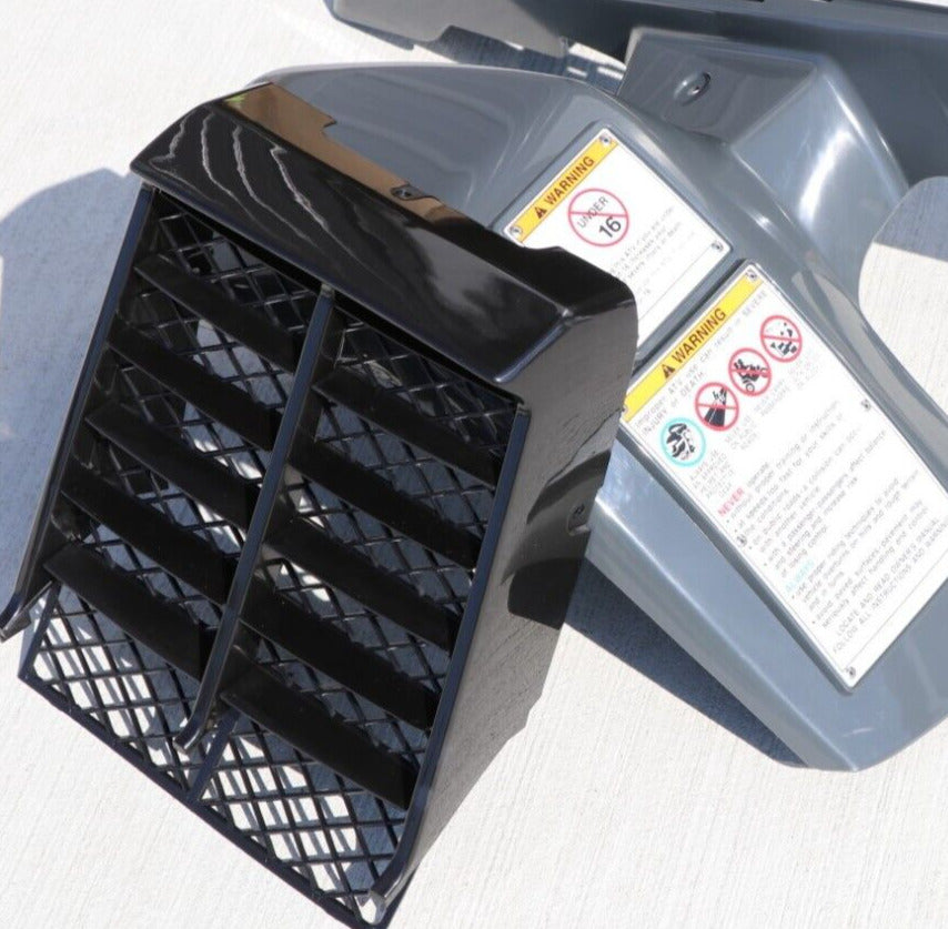 New Rear Fenders Yamaha Banshee Plastic Body 1987-2006 Gray Grey 1998 Back Only 4