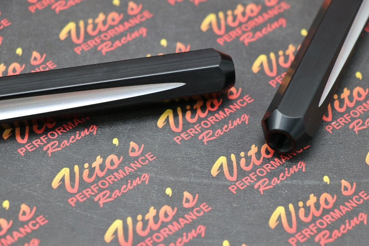 Vito's Performance tie rods stock length ALUMINUM BILLET BLACK Yamaha Banshee 3