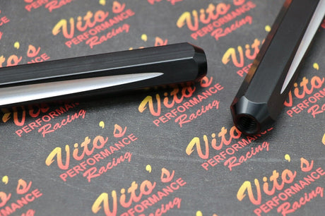 Vito's Performance tie rods stock length ALUMINUM BILLET BLACK Yamaha Banshee 3