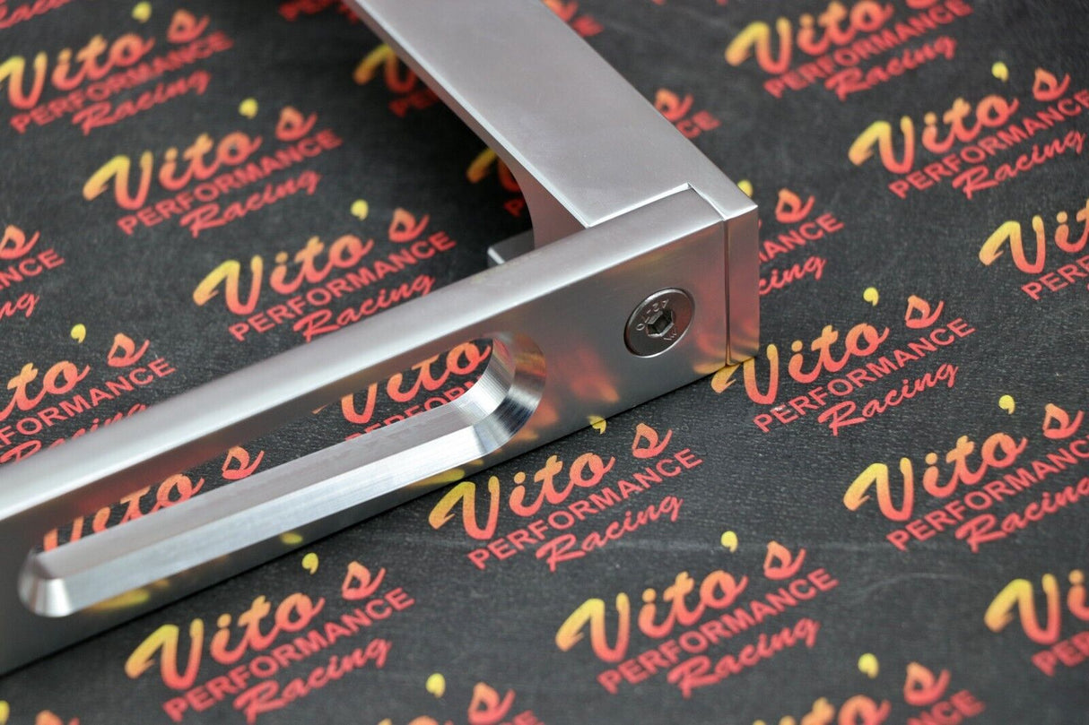 NEW rear grab bar BILLET CNC ALUMINUM bumper grabbar Yamaha Banshee SILVER 6