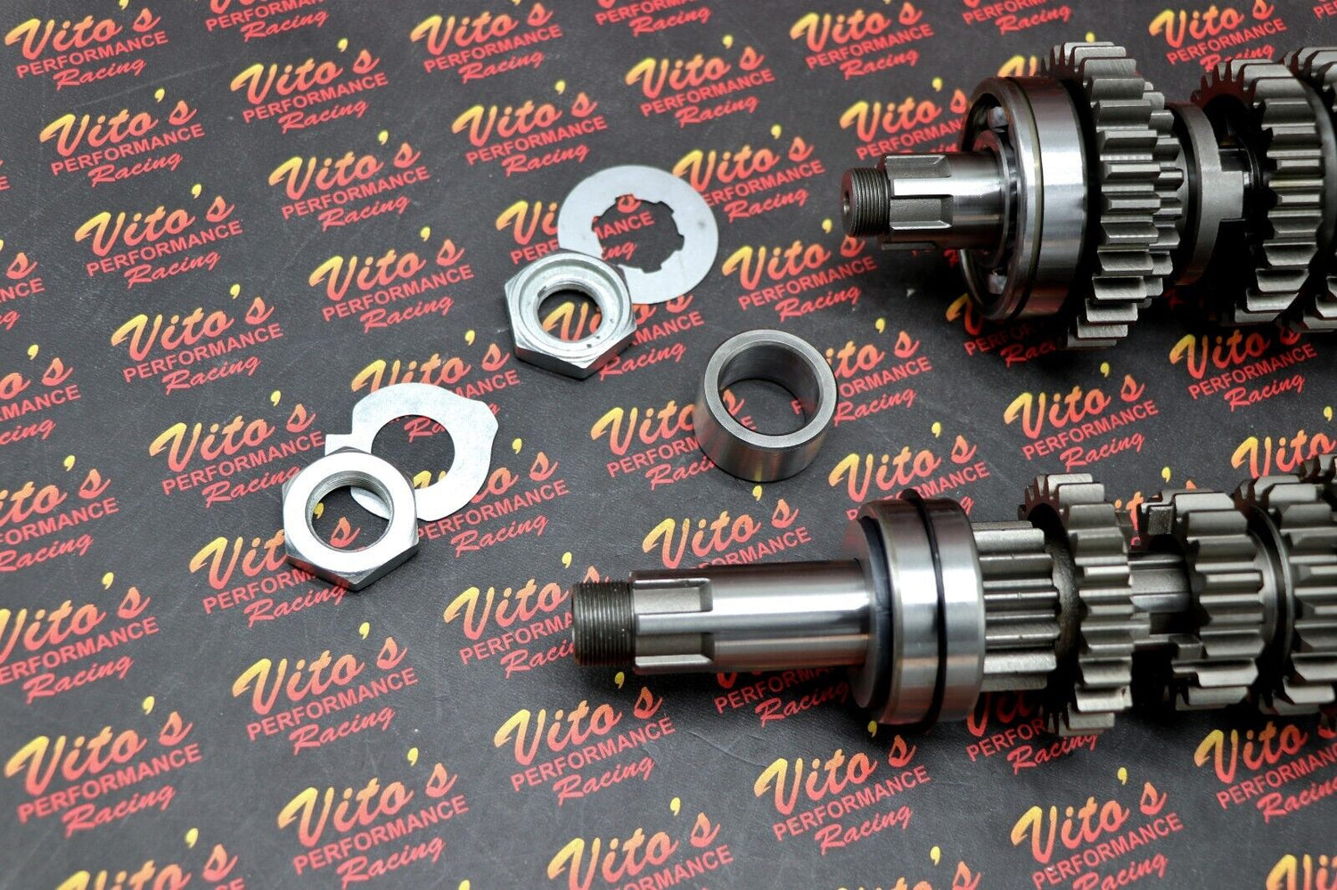 New complete Transmission Gears Engine Motor Yamaha Banshee 1987-2006 + bearings 8