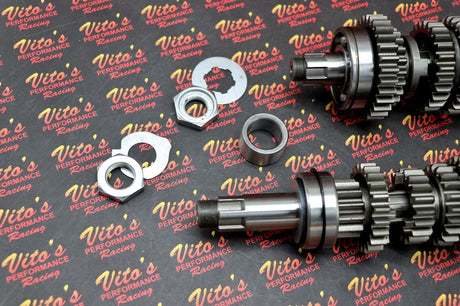 New complete Transmission Gears Engine Motor Yamaha Banshee 1987-2006 + bearings 8