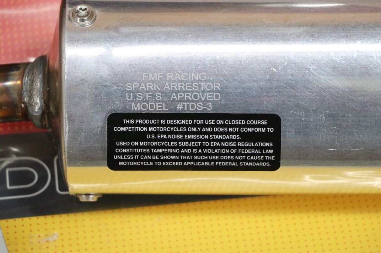 FMF Fatty exhaust Pipe Turbine core 2 spark arrestor silencer Yamaha Blaster 5